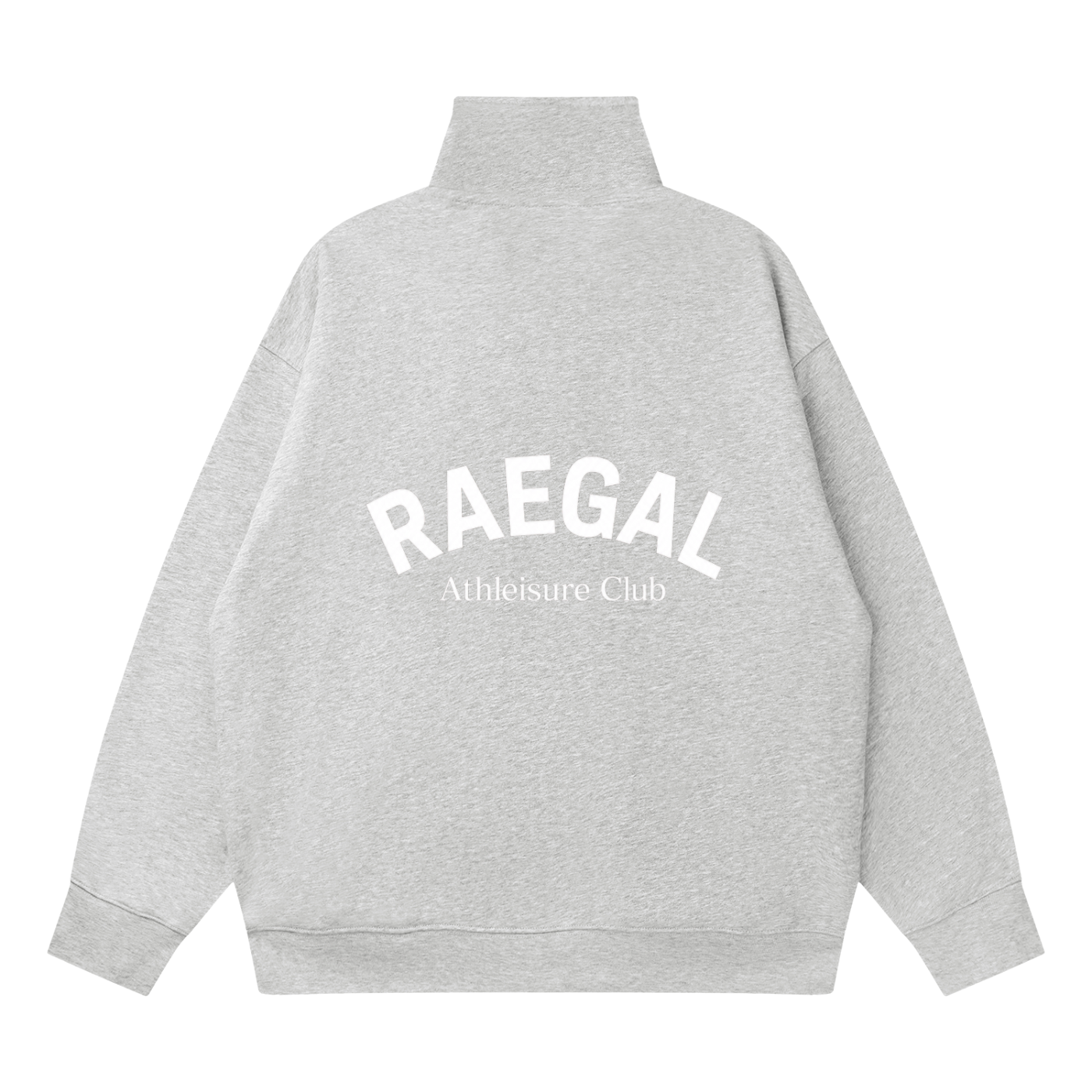 Quaterzip,Athleisureclub,fitness,casualclothing,greysweatshirt